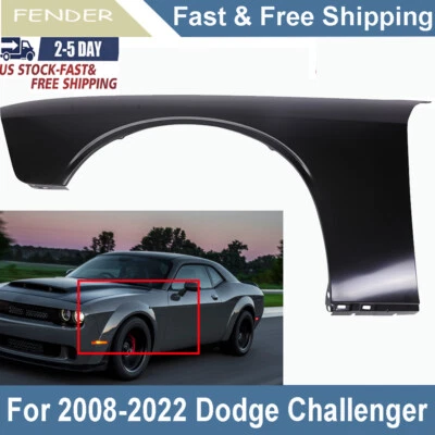 Front Left Driver Side Fender For 2008 2009-2022 Dodge Challenger - Изображение 1 из 4