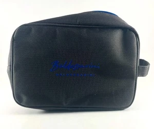 Bolsa de Aseo Baldessarini Estuche de Viaje Gris Oscuro con Forro Azul Nuevo - Imagen 1 de 7