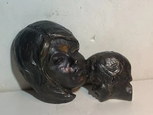 Erasmo Fuentes Bronze Sculpture Utah Artist Mother and Daughter - Picture 1 of 7