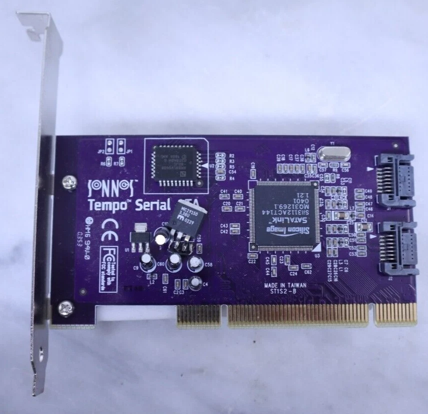 Nice Used Vintage Working Sonnet Tempo Serial ATA For Apple PowerMac Servers USA - Image 1 of 4