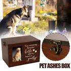 Pet Urns For Dog Or Cat Ashes Wooden Pet Cremation Pet Frame Photo With Au X8n4