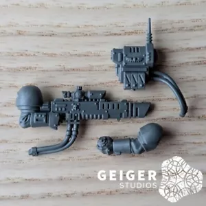 Warhammer 40k Astra Militarum Bits | Cadian Kasrkin | Hot Shot Volley Gun Set - Picture 1 of 1