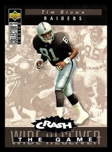 1994 Collector's Choice #C28 Tim Brown You Crash the Game Silver Exchange - Picture 1 of 2
