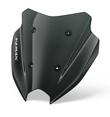 Pantalla deportiva genuina Yamaha Max 125 y Tech Max 2025 en adelante negra BLS-261C0-00 Foto 1 de 2