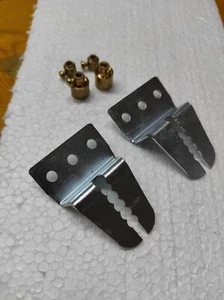 Staffa per Guida Tenda per Veneziana kit da 2 pezzi, Guida Veneziane da 50 mm - Foto 1 di 4