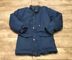 Holubar Expedition Men’s Vintage Down Blue Puffer Puffy Jacket Coat Size Small