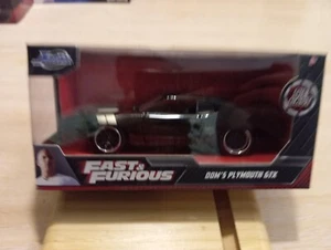 JADA - Fast and Furious DOM ́S PLYMOUTH GTX 1/32 ca. *NEU* - Bild 1 von 7