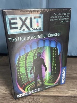 Exit the Game the Haunted Roller Coaster Board Game by Kosmos Games New & Sealed - Image 1 of 4