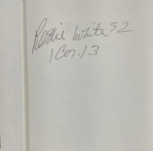 Libro firmato Reggie White ministro della Difesa aquile calcio HOF autografo JSA - Foto 1 di 4