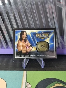 Brett Hart HOF Commemorative Ring Relic 2016 Topps WWE #/299 RARE - Picture 1 of 5