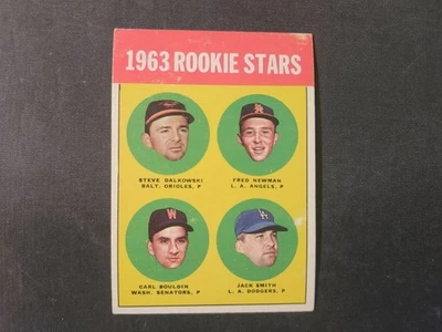 1963 TOPPS #496 STEVE DALKOWSKI ORIOLES EX - Image 1 of 2