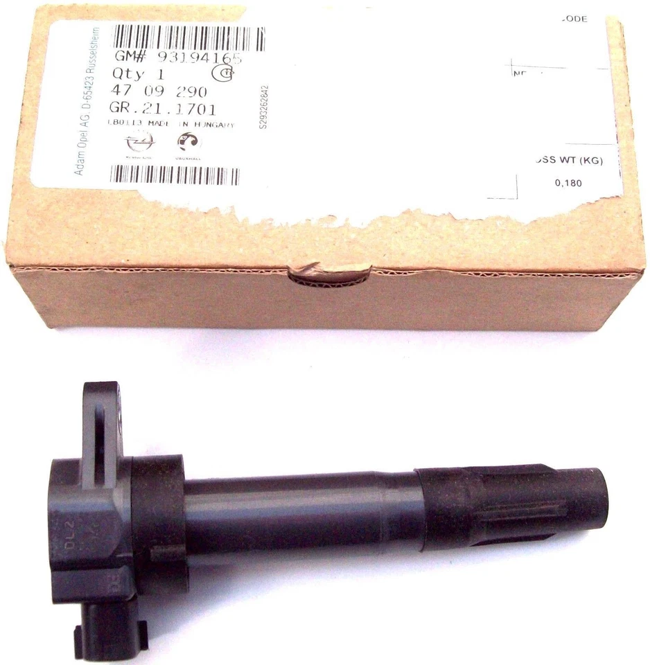 Vauxhall Agila Ignition Coil 93194165 - Image 1 of 4