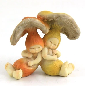 Miniature Fairy Garden and Terrarium Sleeping Shroom Babies - Picture 1 of 12