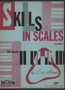 1957 Eric Steiner - Skills in Scales Volume 2 For Piano Sheet Music - Picture 1 of 1