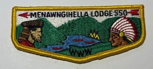 OA Lodge 550 Menawngihella West Virginia yellow  Boy Scout MX1 - Picture 1 of 1