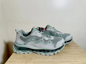 Skechers Uno Chaos lace up men’s athletic shoes sage green NWOB size 9 - Picture 1 of 6