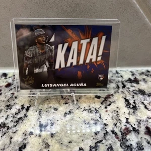 2025 Topps Series 2 Luisangel Acuna (RC) Plakata New York Mets #PLAK-40 - Bild 1 von 2