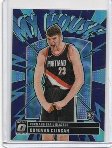 DONOVAN CLINGAN 2024-25 OPTIC PURPLE HOLO MY HOUSE ROOKIE R/C - Picture 1 of 1