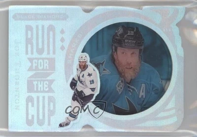 2016 Upper Deck Black Diamond Run for the Cup 4/99 Joe Thornton #RUN-TH HOF 17uj Foto 1 de 3