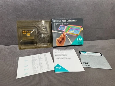 Intel 287xl CoProcessor  Full Box -- Rare -- - Image 1 of 4