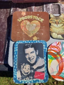 Mouse Pads Lot Of 6, Howdy Doody Woodstock & More Read Description - Picture 1 of 3