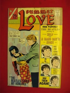 COMIC BOOK DE AMOR DE VERANO HAZAÑA "LOS BEATLES SALVARON MI ROMANCE" VOL. 2 #47 OCT 1966 - Imagen 1 de 10