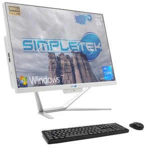 Aio Tout en Un Écran Tactile i5 8GB 480GB 24 " HD Victoire 7 Ordinateur PC Ecran - Photo 1/11