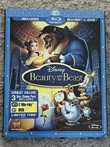 Beauty and the Beast (Blu-ray/DVD, 2010, 3-Disc Set, Diamond Edition) - Bild 1 von 5