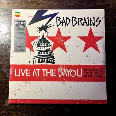 SEALED Bad Brains Live at the Bayou: Washington D.C. Vinyl RSD Black Friday 2025 - Image 1 of 4