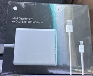 Apple Mini DisplayPort auf Dual-Link DVI Adapter Original MB571Z/A Neu Versiegelt - Bild 1 von 3