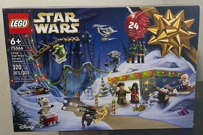 LEGO STAR WARS ADVENT CALENDAR Legos Set 75366 NEW sealed Christmas 2023 - Image 1 of 4