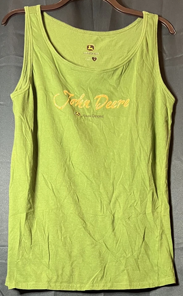Camiseta sin mangas John Deere para dama - GRANDE Foto 1 de 2