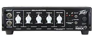 Peavey MiniMAX 500W leichter Solid-State-Bassverstärker Amp-Kopf - Bild 1 von 2