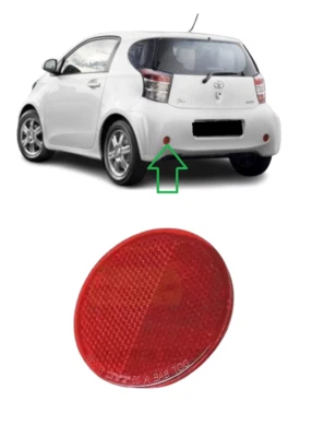 NEW FOR TOYOTA IQ 2009-2015 REAR BUMPER REFLECTOR LEFT N/S - Image 1 of 2
