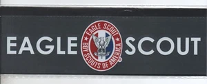 BSA "Eagle Scout" Calcomanía Automática Pegatina Parachoques, 8.5" x 2 3/8", ¡Como Nueva! - Imagen 1 de 2