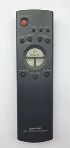 REMOTE CONTROL SHARP G0013AJ ORIGINAL VIDEO NEW VCR TV - Zdjęcie 1 z 2