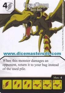 Curse of Dragon Bony Body #016 - Yu-Gi-Oh! - Dice Masters - Picture 1 of 1