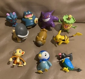 Lotto di 10 figurine Pokemon Nintendo 2007 Jakks LOTTO # 6 - Foto 1 di 13