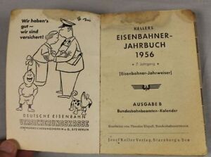 Kellers Eisenbahner Jahrbuch 1956 / Ausgabe B Bundesbahnbeamten Kalender  /S63