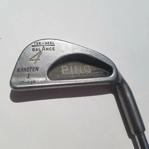 Karsten I Ping 4 Iron Black Dot Toe Heel Balanced 17-4 - Picture 1 of 6