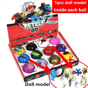 Juguetes modelo bola Pokemon (12 piezas) | Pikachu y amigos | Figuras Pokémon Pikachu - Imagen 1 de 7