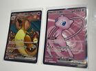 Pokémon 151 - Full Art Charizard 183/165 and Mew 193/165