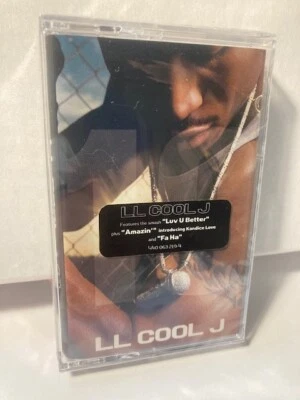 LL COOL J - "10" (TEN) - CASSETTE TAPE - FACTORY SEALED WITH HYPE STICKER - Image 1 of 3
