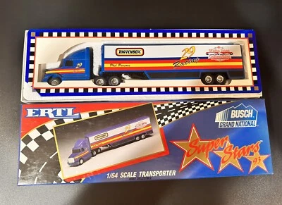 Vintage Ertl 1993 1/64 #29 PHIL PARSONS MATCHBOX Transporter New - Image 1 of 3