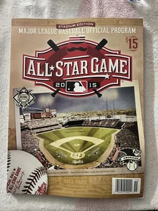 2015 ALL STAR GAME MLB PROGRAM "STADIUM EDITION" COVER REDS GREAT AMERICAN - Picture 1 of 10
