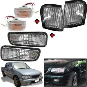 Bumper Lamp Corner Light Turn Signal Clear Set For Holden Rodeo Tf Ute 1998-03 - Picture 1 of 10