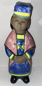 Seltene MARI SIMMULSON Figur der Frau, Keramik, Upsala-Ekeby 8,5" - Bild 1 von 12