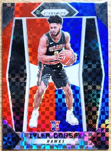 2017-18 Panini Prizm Red White Blue Rookie #107 Tyler Dorsey - Hawks RC - Picture 1 of 2