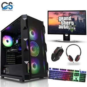 Gaming PC BundIe Intel i7-12700F 32GB DDR4 2TB + 480GB SSD 6GB RTX 3050 Wins 11 - Picture 1 of 10