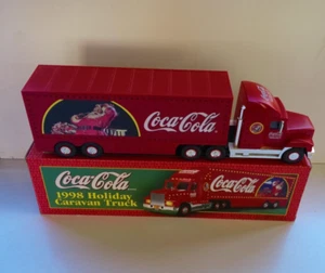 1998 Coca Cola Holiday Caravan Truck Lighted - New in Box - Picture 1 of 4